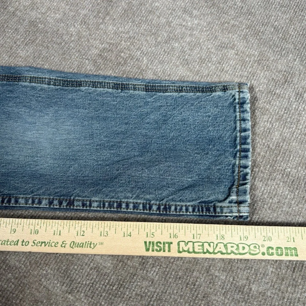 Vintage‎ Faded Glory Carpenter Jeans Youth Size 6 Relaxed Blue Denim Baggy Y2K